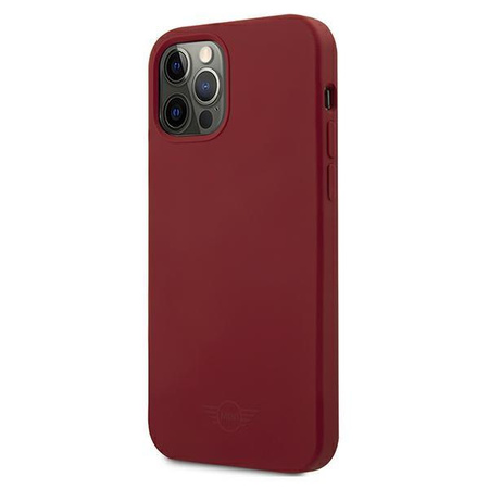 Mini MIHCP12MSLTRE iPhone 12/12 Pro 6,1" czerwony/red hard case Silicone Tone On Tone
