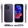 HURTEL ETUI DO IPHONE 15 PRO Z PRZEZROCZYSTYM MATERIAŁEM I PEŁNĄ OCHRONĄ