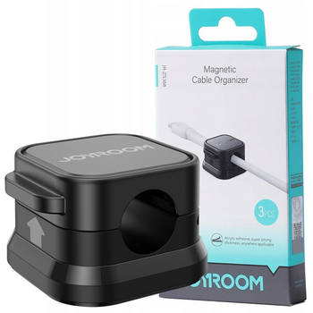 JOYROOM MAGNETYCZNY ORGANIZER NA KABLE DO BIURA 3 SZTUKI UŁATWIA PORZĄDEK