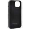 Etui Audi Silicone Case na iPhone 14 - czarne AU-LSRIP14-Q3/D1-BK