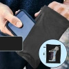 Elastyczny materiałowy armband opaska na ramię do biegania fitness L różowa