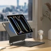 Etui Dux Ducis Keyboard (MK Series) z klawiaturą Bluetooth na iPad Pro 11 2024 - czarna