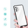 Clear 3in1 etui do Samsung Galaxy A32 5G żelowy pokrowiec z ramką czarny
