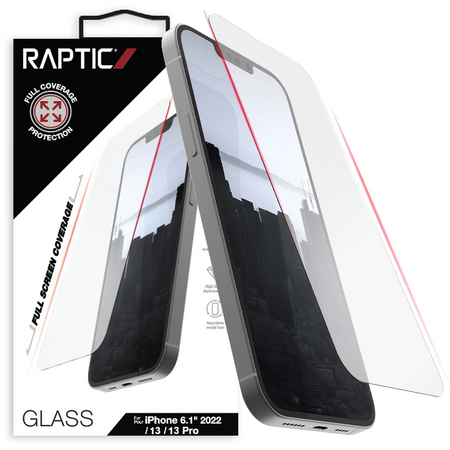 Raptic X-Doria Full Glass szkło hartowane iPhone 14 Pro Max na cały ekran