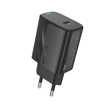 JELLICO ładowarka sieciowa EU02 2.4A 12W 2xUSB + kabel USB-C Biały