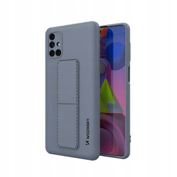 WOZINSKY ETUI DO SAMSUNG GALAXY M51 Z PODSTAWKĄ SILIKONOWE ANTYWSTRZĄSOWE