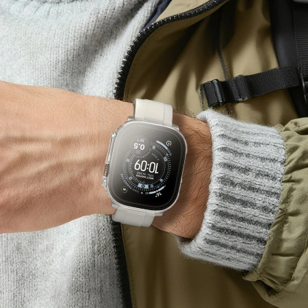 Szkło ochronne AMAZINGTHING Radix z etui na Apple Watch UItra 3 49 mm - przezroczyste