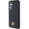 DKNY POKROWIEC HARDCASE DO SAMSUNG GALAXY S24 S921 Z LOGO METALOWYM LEATHER