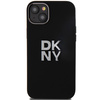 DKNY CASE HARDCASE LIQUID SILICONE DO IPHONE 15 14 13 Z METALOWYM LOGO