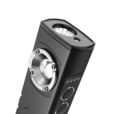 SUPERFIRE LATARKA WIELOFUNKCYJNA G20 DO OŚWIETLENIA Z ŁADOWANIEM USB 470LM