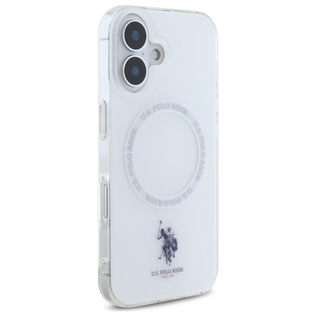 U.S. POLO ASSN. ETUI CASE DO IPHONE 16.1 DO MAGSAFE Z RINGIEM WYSOKA JAKOŚĆ