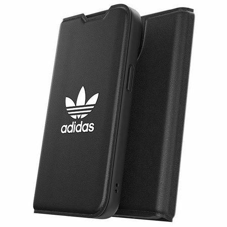 Etui Adidas OR Booklet Case BASIC na iPhone 14 czarno biały/black white 50181