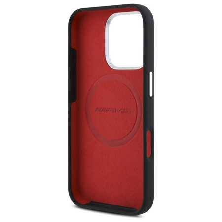 MERCEDES ETUI AMG DO IPHONE 16 PRO 6.3 POKROWIEC Z MAGNETYCZNYM ŁADOWANIEM
