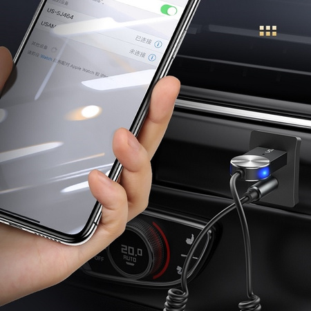 USAMS ADAPTER AUDIO BLUETOOTH 5.0 DO USB AUX DO GŁOŚNIKÓW BEZPRZEWODOWYCH