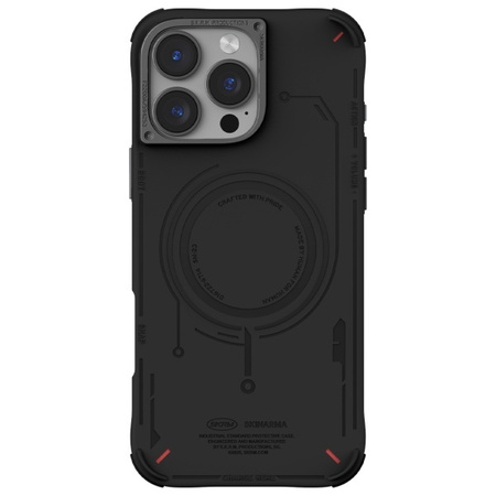 Skinarma etui Mecha iPhone 16 Pro 6.3   Magnetic Charging czarny/black