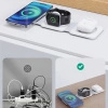 DUDAO SZYBKA ŁADOWARKA INDUKCYJNA 3W1 15W KABEL USB-C DO TELEFONU SŁUCHAWEK