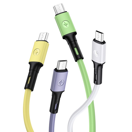 USAMS KABEL MICRO USB DO SZYBKIEGO ŁADOWANIA 1M DO TELEFONÓW SAMSUNG HUAWEI
