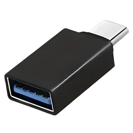 Przejściówka do telefonu Co2, adapter złącze USB do USB-C 3.1 OTG, srebrny 0005