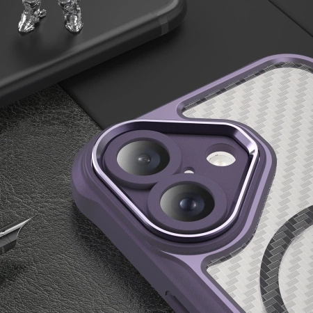 HURTEL ETUI DO IPHONE 16 SILIKONOWE LEADING SERIES Z DO MAGSAFE WYSOKA