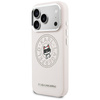 Etui Karl Lagerfeld Point & Choupette    Sketch MagSafe do iPhone 17 Pro Max różowy
