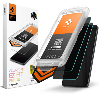 Spigen Glass tR EZ Fit Pro HD (Privacy) 2 Pack, transparency - Samsung Galaxy S26+