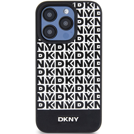 DKNY ETUI HARDCASE POKROWIEC CASE DO IPHONE 15 PRO 6 1 DO MAGSAFE CZARNY