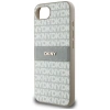 DKNY ETUI CASE REPEAT TEXTURE PATTERN Z PASAMI DO IPHONE 16E LUKSUSOWE
