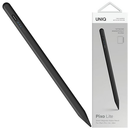 Etui Uniq Pixo Lite rysik magnetyczny na iPada czarny/graphite black