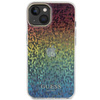 Etui Guess IML Faceted Mirror Disco Iridescent na iPhone 15 - wielokolorowe
