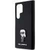 Etui Karl Lagerfeld Silicone Ikonik Metal Pin na Samsung Galaxy S23 Ultra - czarne