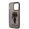 Karl Lagerfeld KLHCP14XHNIKTCK iPhone 14 Pro Max 6,7" czarny/black hardcase Ikonik Karl Lagerfeld