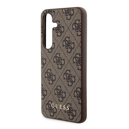 GUESS ETUI POKROWIEC HARDCASE Z LOGO ZŁOTYM METALOWYM DO SAMSUNG A35 A356