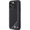 Etui BMW Perforated Twisted Line MagSafe na iPhone 15 Pro - czarne