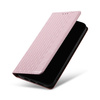 Magnet Strap Case etui iPhone 14 Pro pokrowiec z klapką portfel mini smycz podstawka różowe