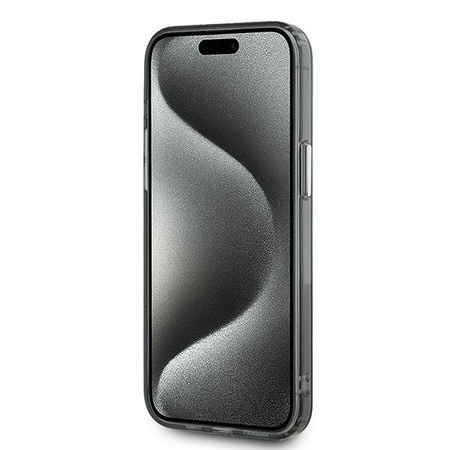 KARL LAGERFELD CASE DO IPHONE 15 PRO 6.1 MONOGRAM CHOUPETTE HEAD DO MAGSAFE