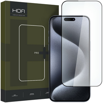 HOFI SZKŁO HARTOWANE GLASS PRO+ DO IPHONE 15 PRO OCHRONA APARATU I EKRANU