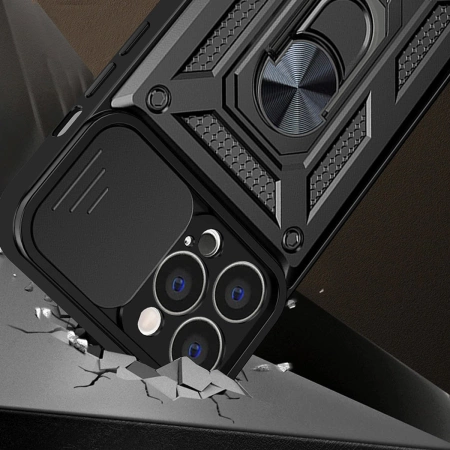 HURTEL CAMSHIELD ETUI DO MOTOROLA MOTO G62 5G PANCERNY POKROWIEC Z OCHRANĄ