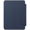 Etui UNIQ Rovus Snapmount Magnetic 360 Rotating Detachable do iPad 11" 2025 / iPad 10.9" 2022 (10 gen.) - granatowe
