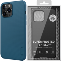 Nillkin Super Frosted Shield Pro etui iPhone 14 Pro Max pokrowiec na tył plecki niebieski