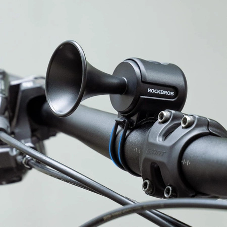 Dzwonek rowerowy Rockbros 34210002001 elektroniczny - czarny