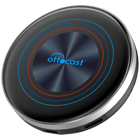 Adapter samochodowy Ottocast PCS46-BM    OttoAibox i3 Android Multimedia Box czarny