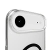 Etui Puro Lite Mag TPU+PC kompatybilne z MagSafe na iPhone 17 Air - przezroczyste z czarnym pierścieniem