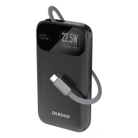 DUDAO POWERBANK K31 10000MAH 22.5W PD DO LIGHTNING USB-C Z WBUDOWANYM