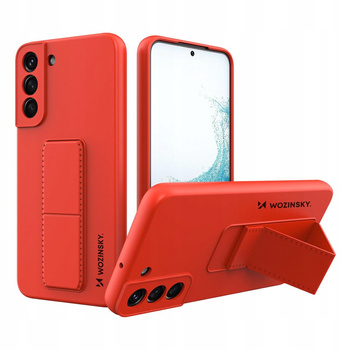 WOZINSKY ETUI CASE Z PODSTAWKĄ DO SAMSUNG GALAXY S22+ SILIKONOWE WYTRZYMAŁE