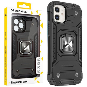 WOZINSKY RING ARMOR ETUI PANCERNE DO IPHONE 14 Z MAGNETYCZNYM UCHWYTEM