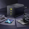 Ładowarka sieciowa Baseus EnerFill FE11 100W 2 x USB-C + USB-A - czarna