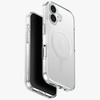 Etui UNIQ Clario do iPhone 17 Magclick   Charging przezroczysty