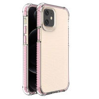 HURTEL SPRING ARMOR POKROWIEC PANCERNY DO IPHONE 12 MINI ŻELOWY Z RAMKĄ
