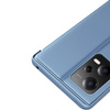 Clear View Case etui do Xiaomi Redmi Note 12 5G / Poco X5 5G pokrowiec z klapką niebieskie