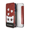 KARL LAGERFELD POKROWIEC KLFLBKPXVDCRE DO IPHONE X XS Z DESIGNEM VALENTINE